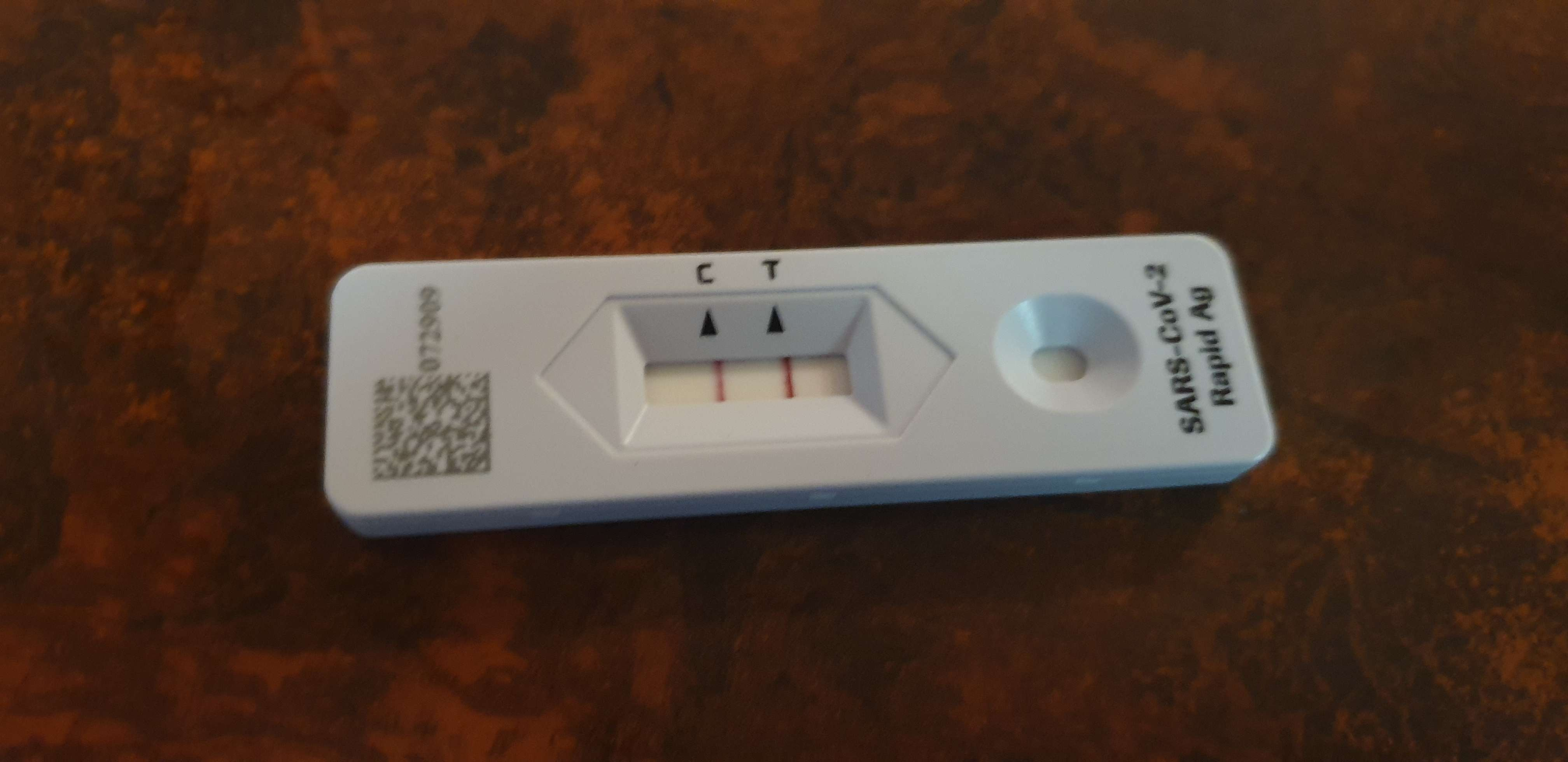 The positive Covid-19 test I had covid-19-test